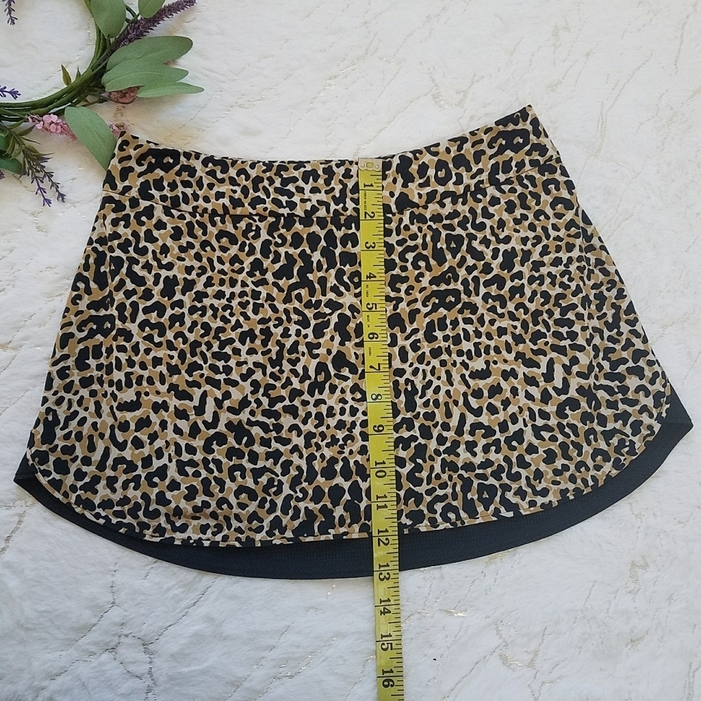 Outdoor Voices The Exercise Skort Leopard Print - Picture 4 of 7